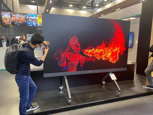 新年海外首秀！海信商用显示携全新产品阵容震撼亮相ISE 2024欧洲视听大展(图5)