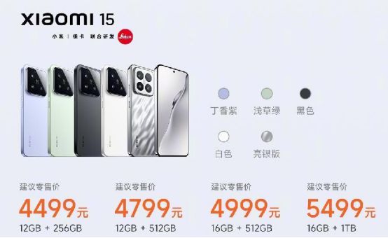 4499元起！一文看懂小米15系列(图7)