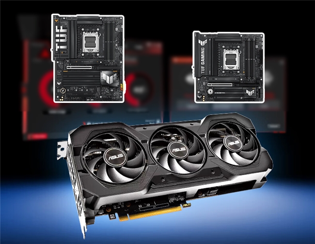 3A性能狂飙 华硕X870B850主板搭7650 GRE显卡(图1)