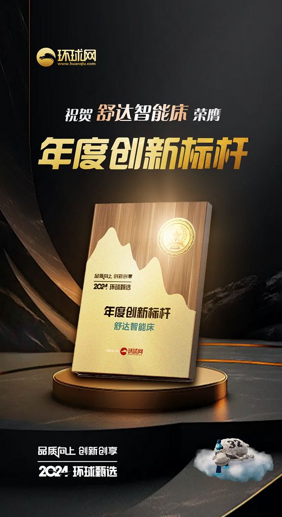 星空体育平台：品质与创新双驱动引领舒达荣膺环球网2024年度两项荣誉(图2)