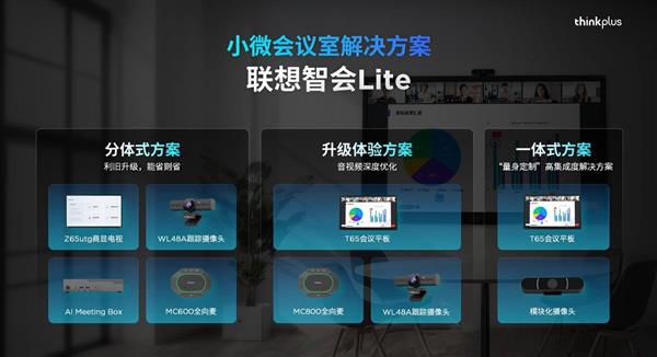 联想thinkplus推出三大会议室解决方案 致力于成为企业“会议管家”(图4)