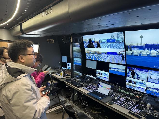 辽宁移动圆满完成辽宁省2025年一季度重点项目集中开工动员大会会议及网络保障工作(图1)