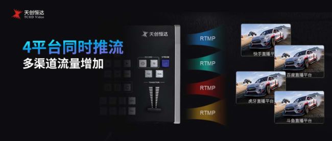 星空体育平台：4路4K多通道丨天创恒达TCHD-840 Pro导播切换台专业导播直播一机解锁(图5)