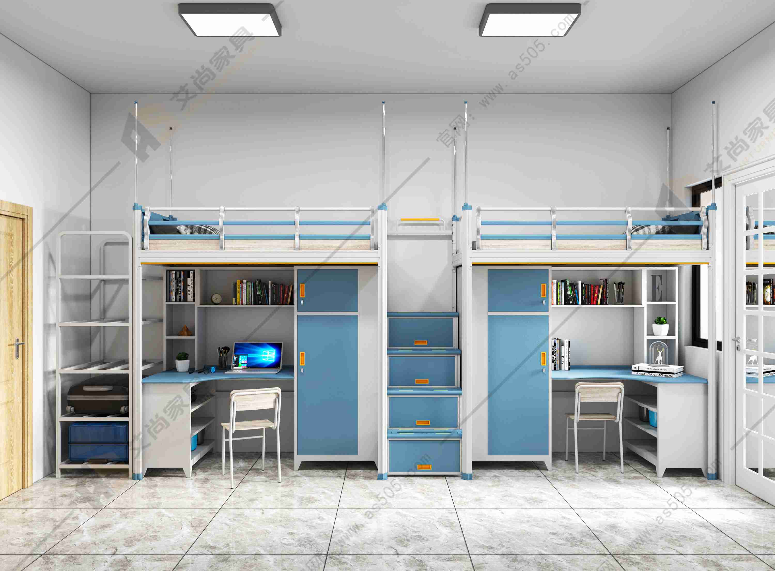 选择源头厂家打造舒适宿舍生活——学生宿舍床采购新选择(图2)