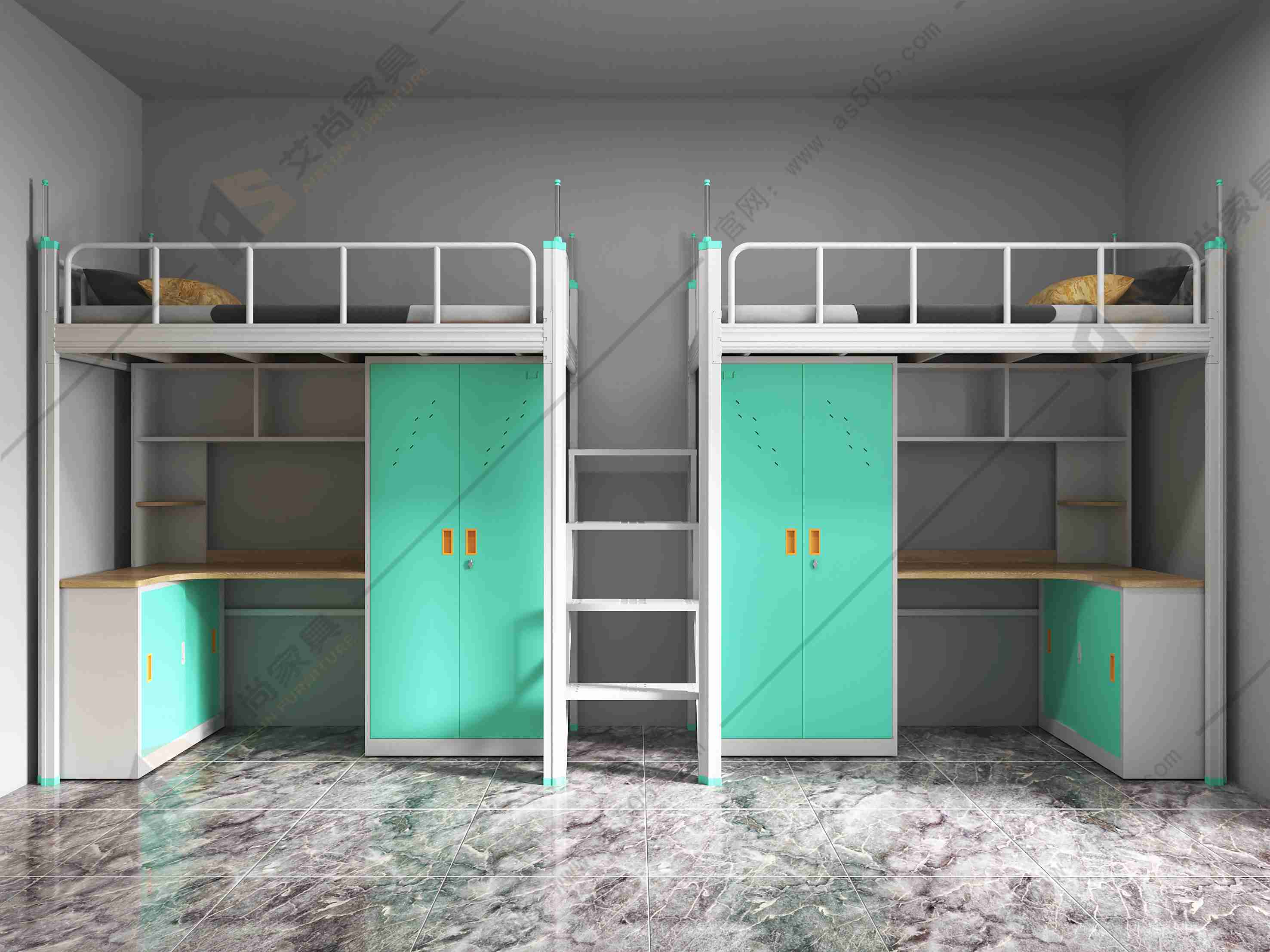 选择源头厂家打造舒适宿舍生活——学生宿舍床采购新选择(图5)