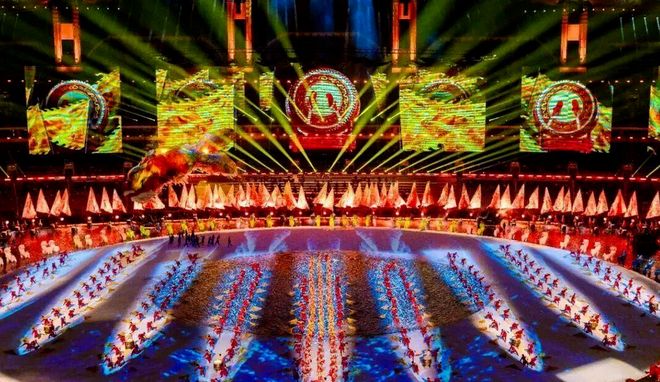 星空体育：【DAV报道】科技赋能视听融合：专业音视频系统铸就十五运赛事新体验！！(图2)