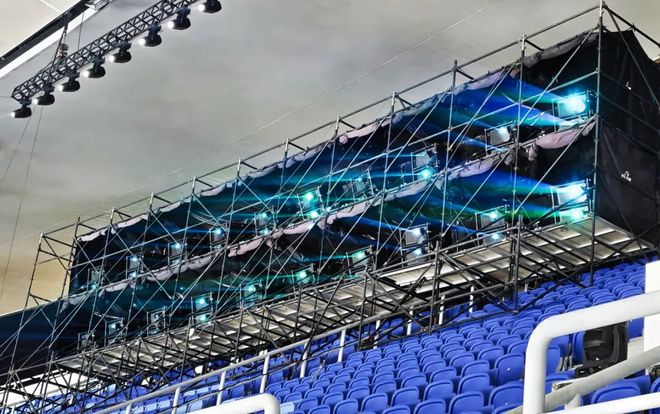 星空体育：【DAV报道】科技赋能视听融合：专业音视频系统铸就十五运赛事新体验！！(图7)