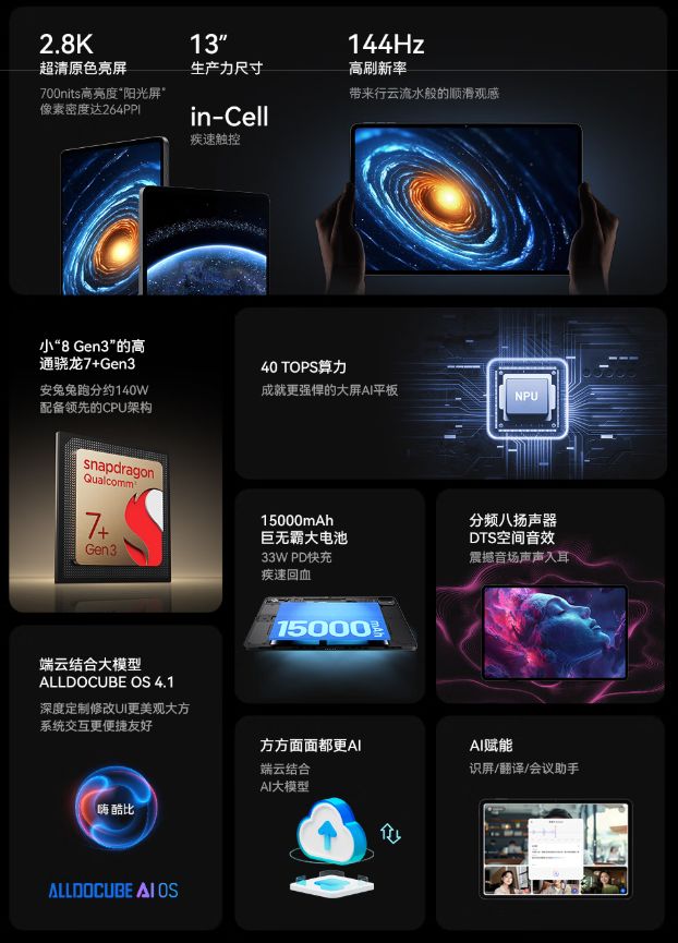 酷比魔方Ultra Pad平板国行版开售首发2299元起(图1)