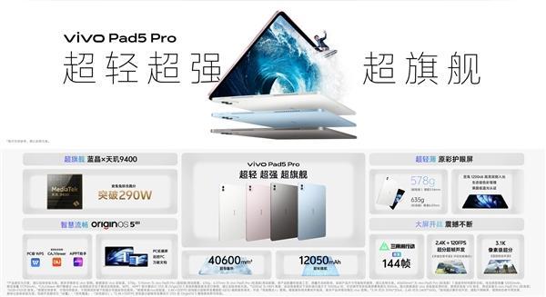星空体育平台：天玑9400+PC级WPS！vivo Pad5 Pro柔光版官宣：移动办公新标杆(图9)